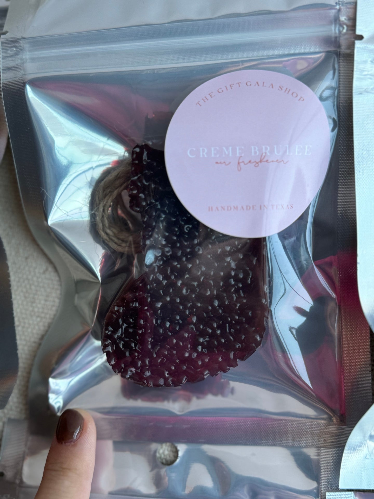 Crème Brûlée Car Freshies | Air Freshener | Christmas Car Freshener The Gift Gala Shop Candle Co.